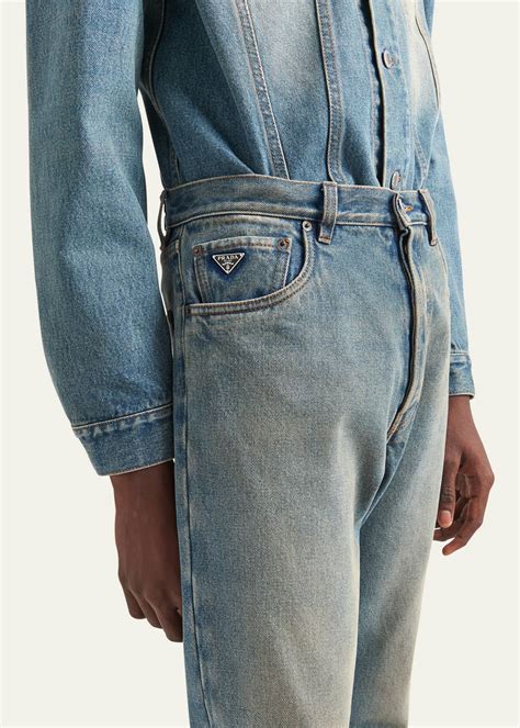 prada boyfriend jeans|Prada denim jeans.